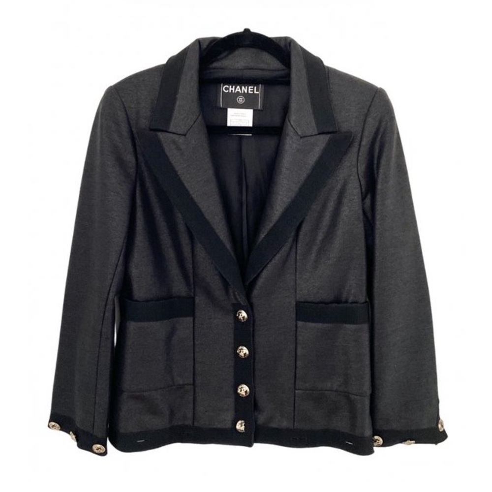 Vintage Chanel Black Jacket from Cruise Collection
